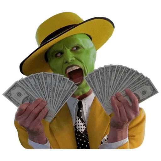 😀 Стикер «Jim Carrey» для Telegram