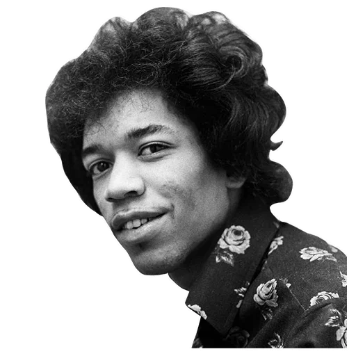 🤘 Стикер «Jimi Hendrix» для Telegram