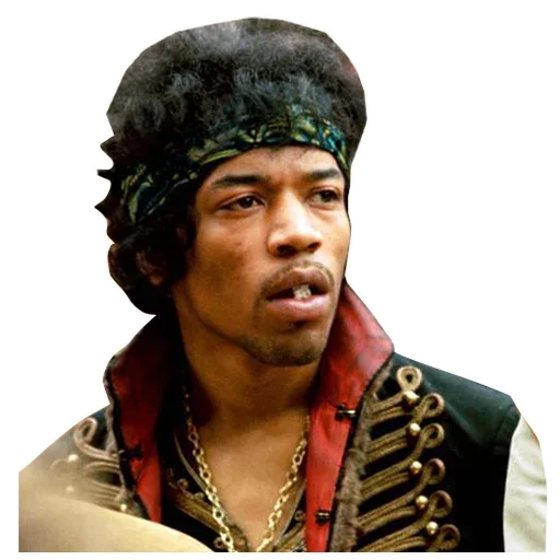 🤘 Стикер «Jimi Hendrix» для Telegram