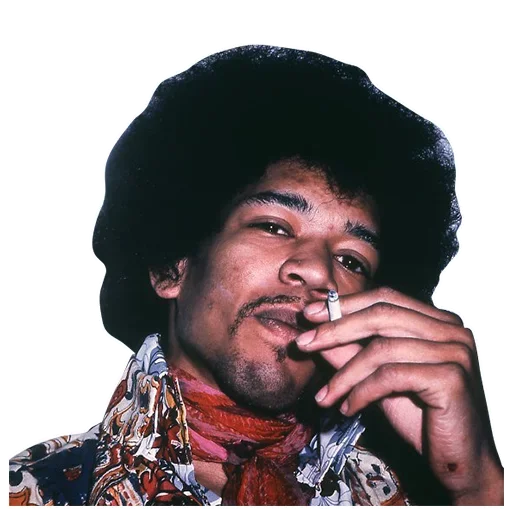 🤘 Стикер «Jimi Hendrix» для Telegram