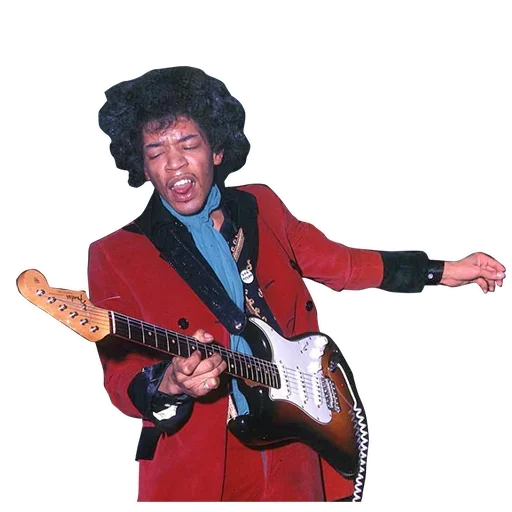 🤘 Стикер «Jimi Hendrix» для Telegram