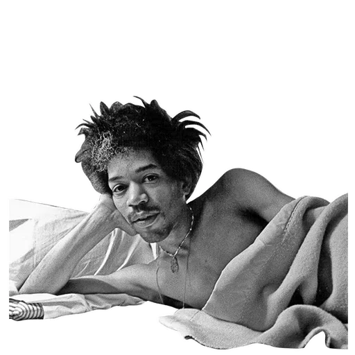 🤘 Стикер «Jimi Hendrix» для Telegram