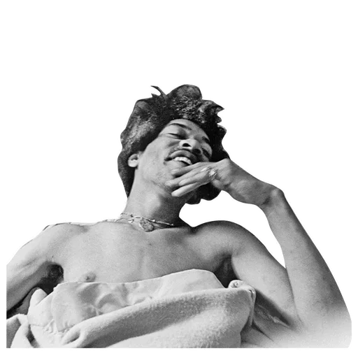 🤘 Стикер «Jimi Hendrix» для Telegram