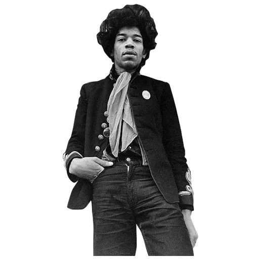 🤘 Стикер «Jimi Hendrix» для Telegram