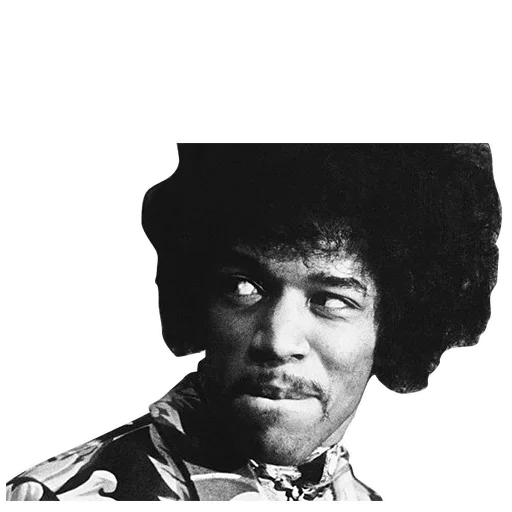 🤘 Стикер «Jimi Hendrix» для Telegram