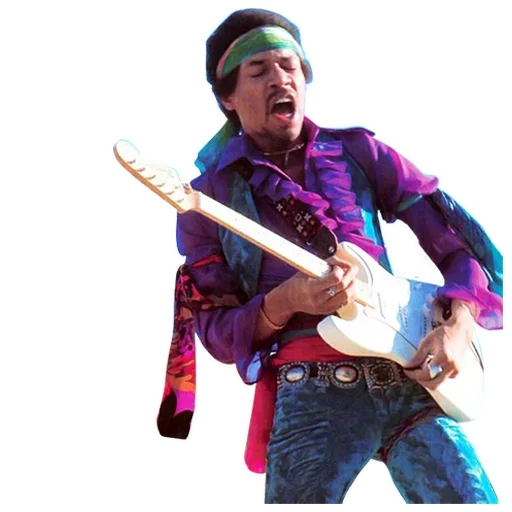🤘 Стикер «Jimi Hendrix» для Telegram