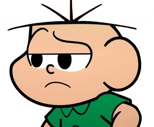 😣 Стикер «Jimmy Five (Cebolinha)» для Telegram