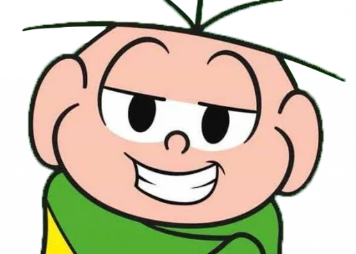 😏 Стикер «Jimmy Five (Cebolinha)» для Telegram