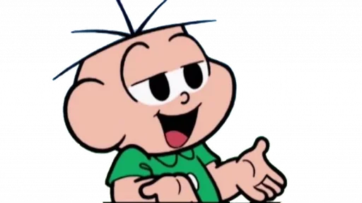 😏 Стикер «Jimmy Five (Cebolinha)» для Telegram