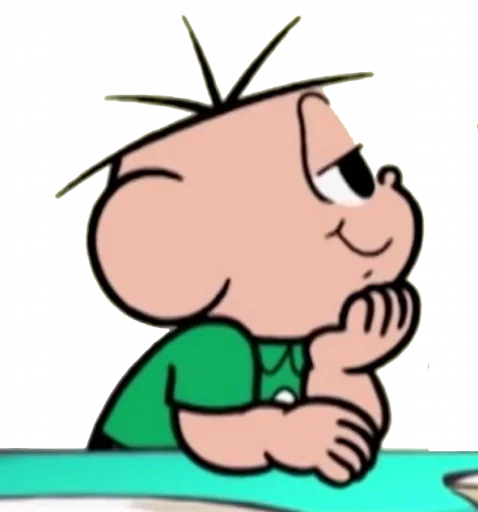 🥰 Стикер «Jimmy Five (Cebolinha)» для Telegram