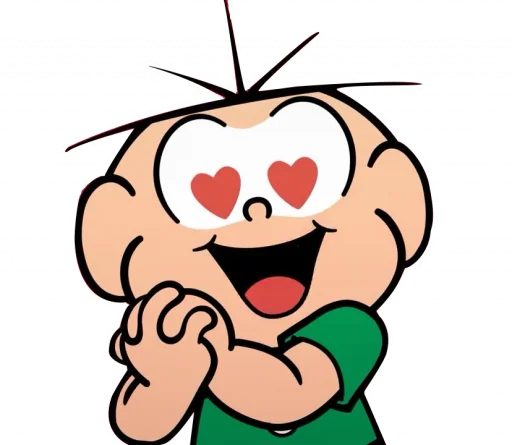 😍 Стикер «Jimmy Five (Cebolinha)» для Telegram