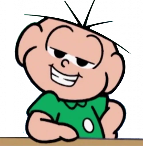 😁 Стикер «Jimmy Five (Cebolinha)» для Telegram