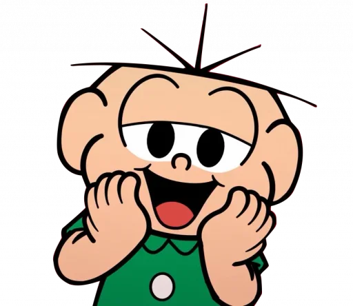 😱 Стикер «Jimmy Five (Cebolinha)» для Telegram