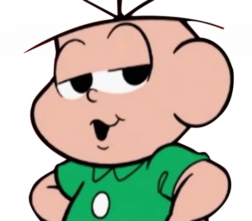 😌 Стикер «Jimmy Five (Cebolinha)» для Telegram