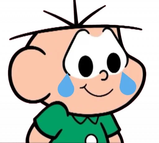 😢 Стикер «Jimmy Five (Cebolinha)» для Telegram