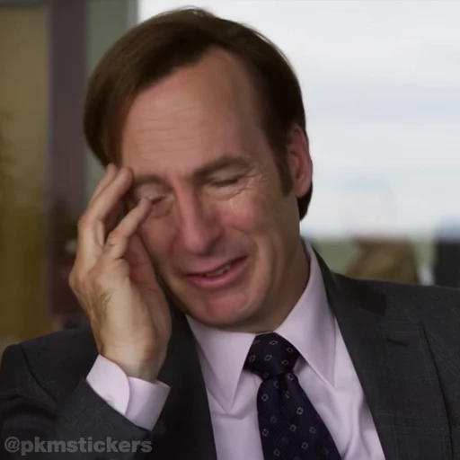 😢 Стикер «Saul Goodman» для Telegram