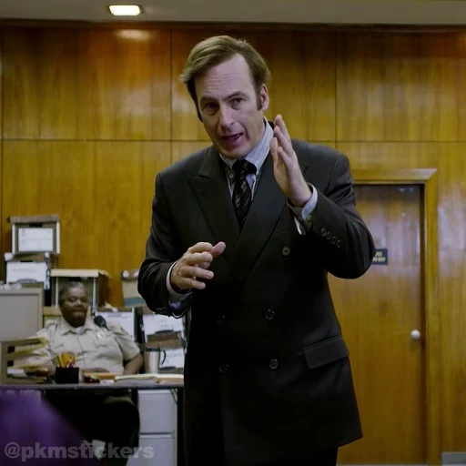 🤷‍♂️ Стикер «Saul Goodman» для Telegram