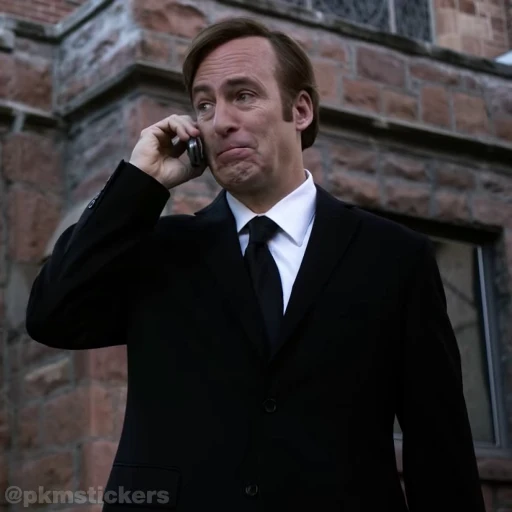 😅 Стикер «Saul Goodman» для Telegram