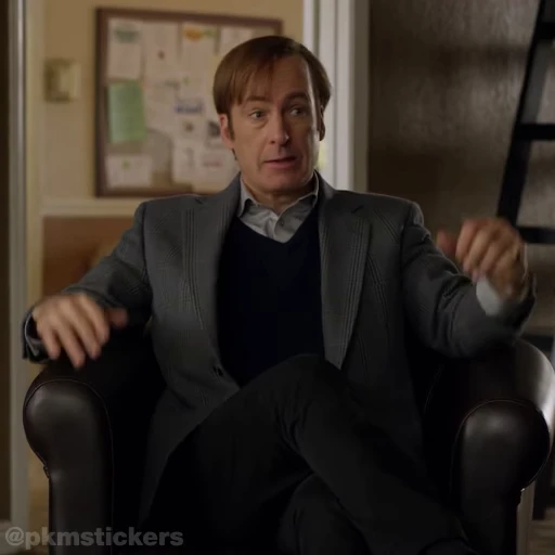 😜 Стикер «Saul Goodman» для Telegram