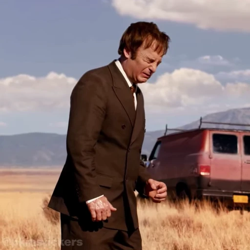 😰 Стикер «Saul Goodman» для Telegram