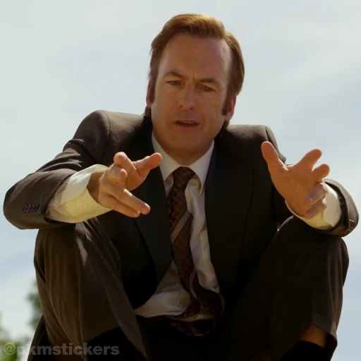 🫥 Стикер «Saul Goodman» для Telegram