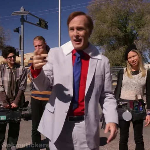 😅 Стикер «Saul Goodman» для Telegram