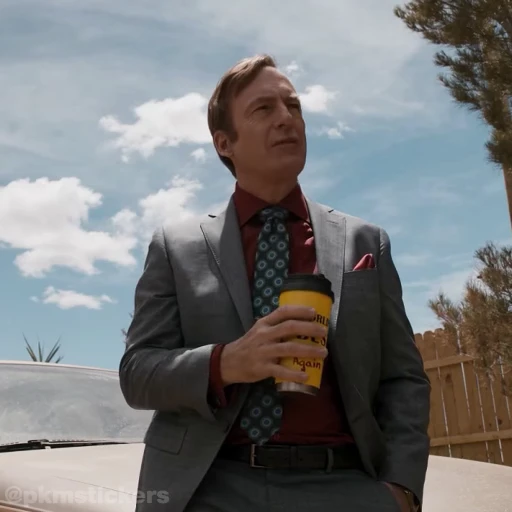 😎 Стикер «Saul Goodman» для Telegram