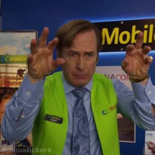 🥸 Стикер «Saul Goodman» для Telegram