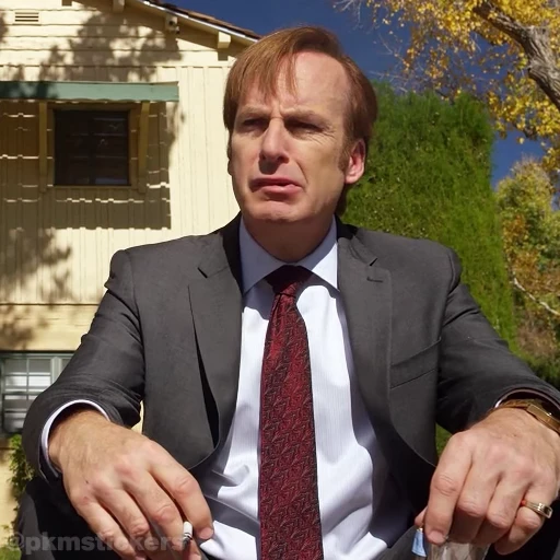 😮‍💨 Стикер «Saul Goodman» для Telegram