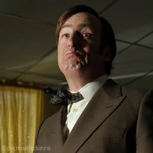 😉 Стикер «Saul Goodman» для Telegram