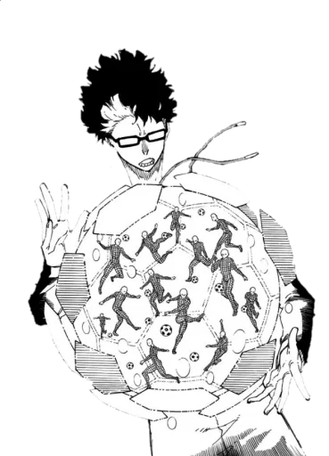 🎲 Стикер «Jinpachi Ego» для Telegram