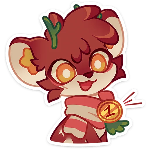 ⭐ Стикер «Джингл без текста» для Telegram