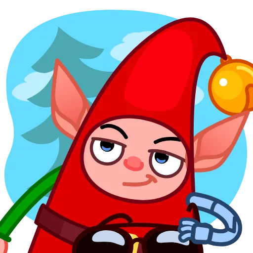🎮 Стикер «Christmas Elf» для Telegram