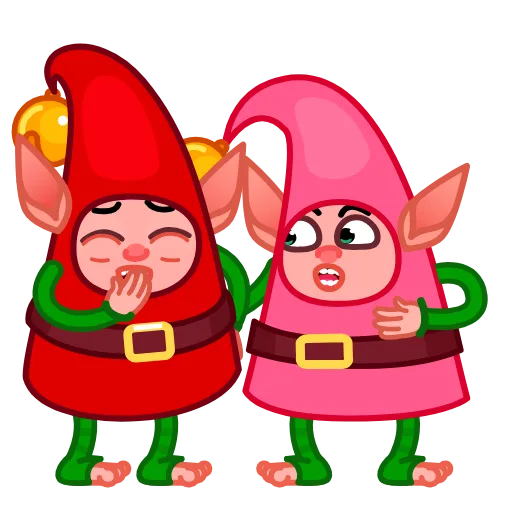 Стикерпак Christmas Elf для Telegram