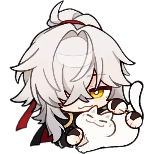 🐱 Стикер «Jing Yuan - Honkai Star Rail» для Telegram
