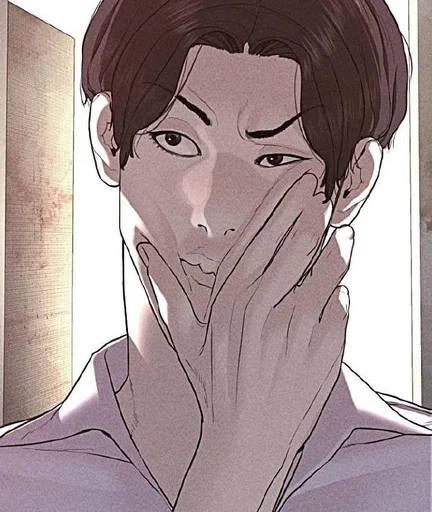 🤔 Стикер «lee jinho» для Telegram