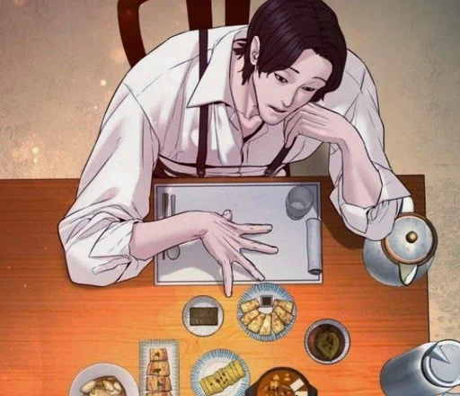 ☹️ Стикер «lee jinho» для Telegram