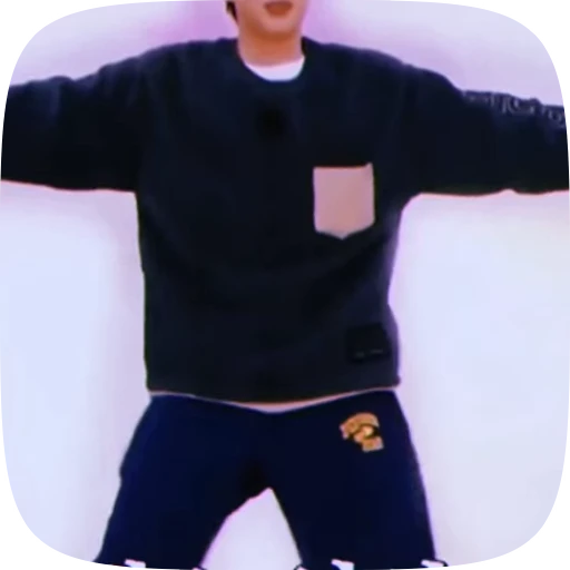 🚿 Стикер «Seok jin» для Telegram