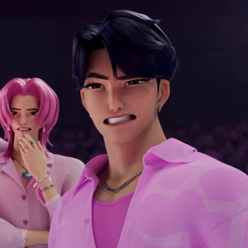 🎳 Стикер «KPop Demon Hunters» для Telegram