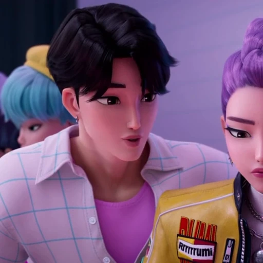 🎳 Стикер «KPop Demon Hunters» для Telegram