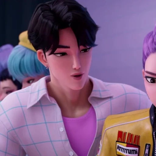 🎳 Стикер «KPop Demon Hunters» для Telegram