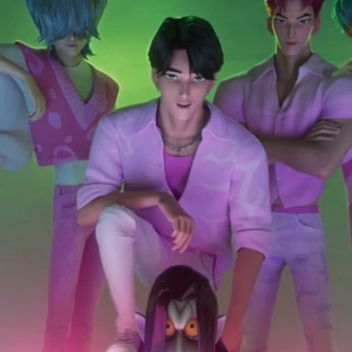🎳 Стикер «KPop Demon Hunters» для Telegram