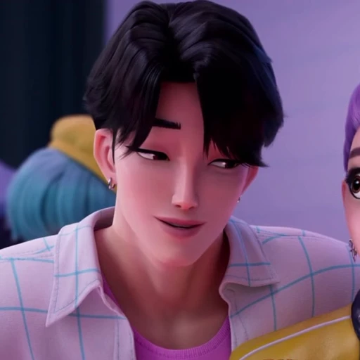 🎳 Стикер «KPop Demon Hunters» для Telegram
