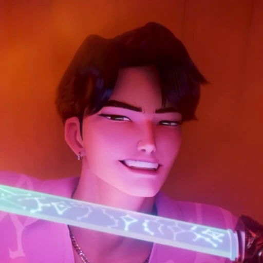 🎳 Стикер «KPop Demon Hunters» для Telegram