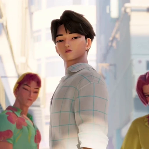 🎳 Стикер «KPop Demon Hunters» для Telegram