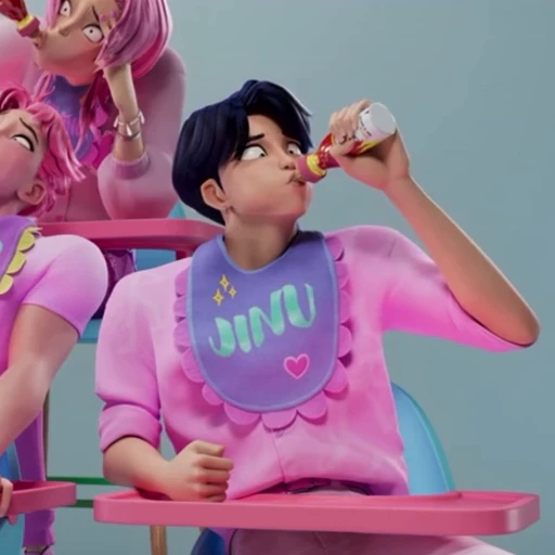 🎳 Стикер «KPop Demon Hunters» для Telegram