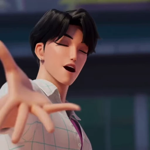 🎳 Стикер «KPop Demon Hunters» для Telegram