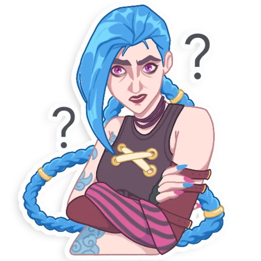 🤔 Стикер «jinx_» для Telegram