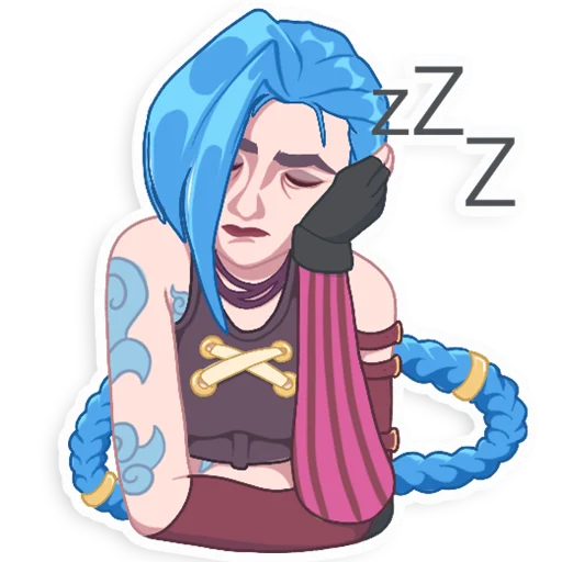 😴 Стикер «jinx_» для Telegram