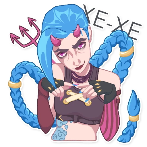 😏 Стикер «jinx_» для Telegram